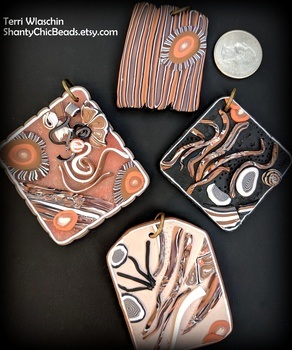 Abstract Landscapes - is That an Oxymoron? by Terri Wlaschin - featured on Jewelry Making Journal